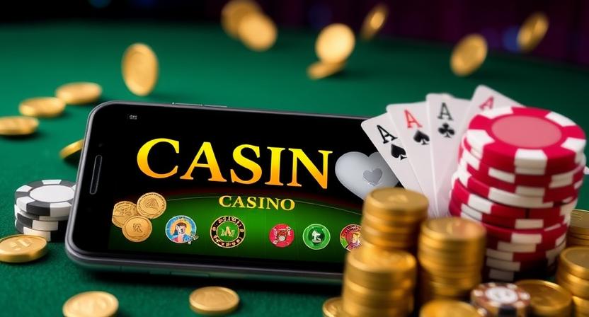TAKAGO mobile casino app interface