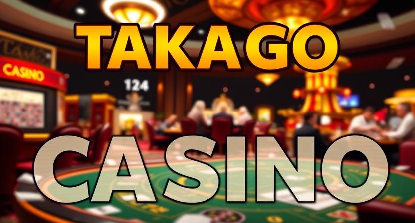 Variety of slot machines available on TAKAGO